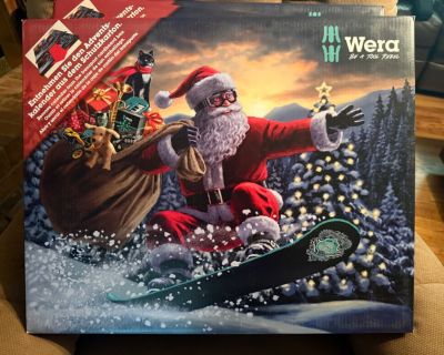 FS Wera Advent Calendar 2024 Mini Tool Check Bit Ratchet Sets