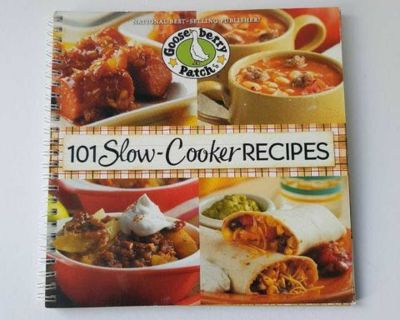GooseBerry Patch 101 Slow Cooker Recipes like new