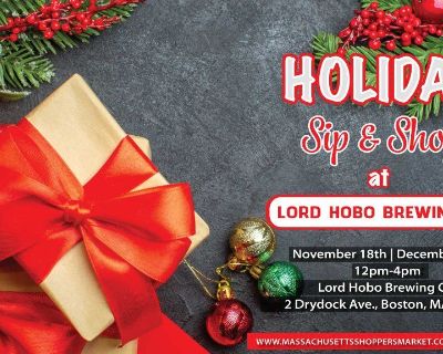HOLIDAY SIP & SHOP AT LORD HOBO BREWING CO.