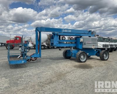 2013 Genie Z-60/34 4WD Diesel Articulating Boom Lift