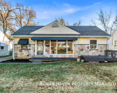 3 Bedroom 1BA 907 ft Pet-Friendly Single-family home For Rent in Cleveland, OH