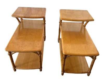 1950s Heywood Wakefield Birch Side Tables