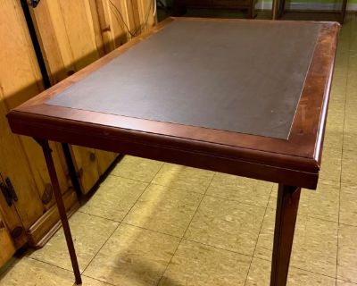 Collapsible Wooden Table (44 x 32 x 29)