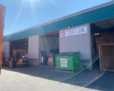 Large industrial zoned warehouse