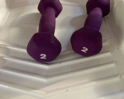 2 Lbs Hand Weights