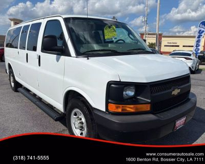 2016 Chevrolet Express 3500 Passenger LS Extended Van 3D