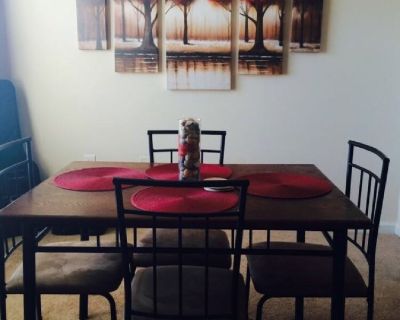 I have a house with 3 bdrms and 2.5 bath in Lake Mary and looking for a female to rent one bedroom upstairs fully furnished with shared bathroom from July 1 month to month basis or short term/long term.  The townhouse has huge open plan kitchen/living area, cable, fully equipped kitchen, dishwasher/ washer/dryer, patio and driveway parking. Lots of food shopping - Publix walking distance and wa...