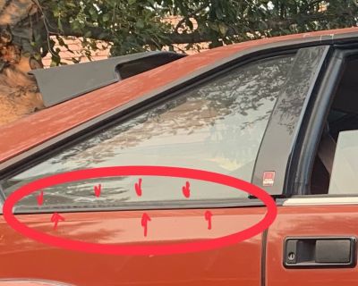 Rear Passenger Window Moulding