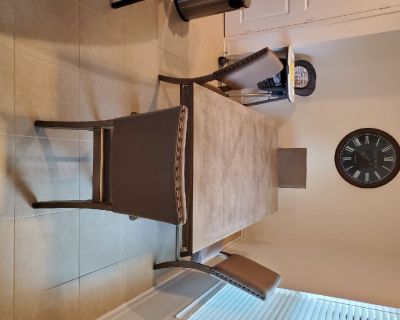 Sierra Vista Driftwood Dining Table Like New from RTG