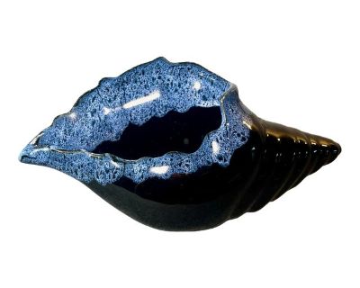 Mid 20th Century Van Briggle Art Pottery Conch Shell Planter/Vase