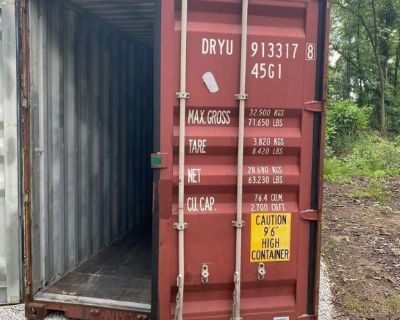 40ft High Cubes Available: Two Warranties!