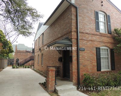 New Orleans style condo in Preston Hollow.  Location and Amenities! 20x20 Upstairs Patio