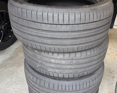 Four (4) Falken Azenis FK520 Tires for Sale (275/50R20)