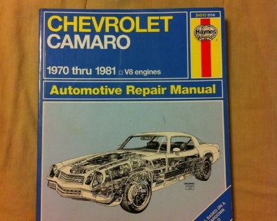 Camaro repair manual