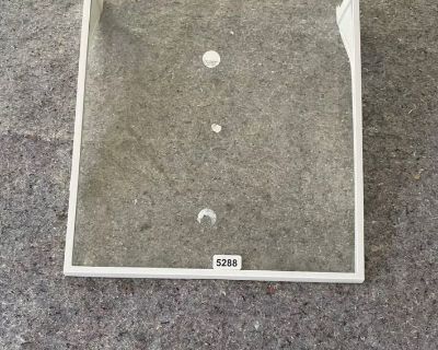 GE REFRIGERATOR GLASS SHELF  Model#GFD28GSLESS PART# WR32X10908 239D2474