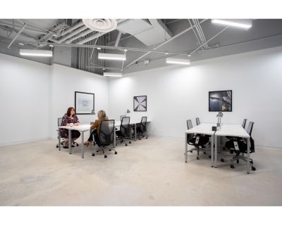 Find office space in Spaces Trade and Tryon for 5 persons with everything taken care of