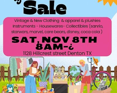 HUGE multi household yard sale