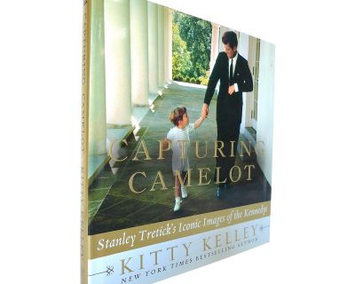 2010s Illustrated Book, Kitty Kelly's Capturing Camelot: Stanley Tretick's Iconic Images of the Kennedys