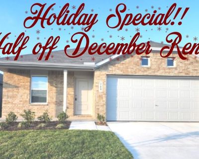 715 Amberwood Creek Drive. Be the first to call this newly built 3-bedroom, 2-bathroom home your own! Thoughtfully designed, this residence offers a modern split floor plan with secondary bedrooms at the front and a primary bedroom toward the back. You can start and end your day on the cozy covered front porch. The bright, open living area flows seamlessly into the kitchen, featuring all stainl...