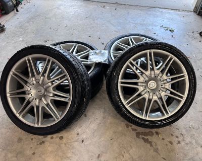 Set of 4 OZ Racing Salinas 18" Staggered Wheels 18x8 F / 18x9.5 R Lexus GS L-Tune