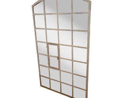 Antique Window Frame Mirror