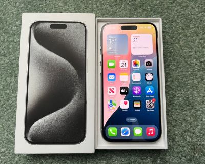 IPHONE 15 Pro Mint 94% Battery