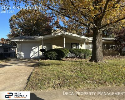 3125 Kingsley Drive. Welcome home to this luxurious and spacious 4-bedroom, 2-bathroom gem offering 1,666 sq ft of comfort and style! As you arrive, you ll love the large front yard and the convenience of an attached one-car garage. Step inside to find beautiful LVP flooring, a cozy fireplace, and plenty of natural light throughout the main living area. The HUGE dining room features a ceiling f...