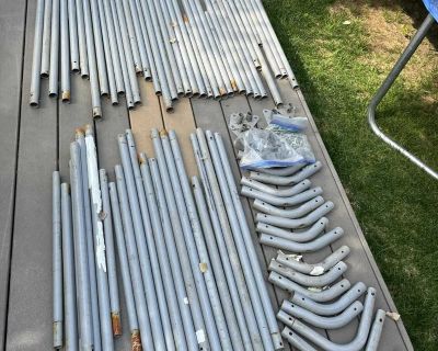 Carport metal frame