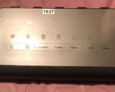 #1637 Whirlpool Refrigerator Dispenser Control Board Assembly  Part # W10766079