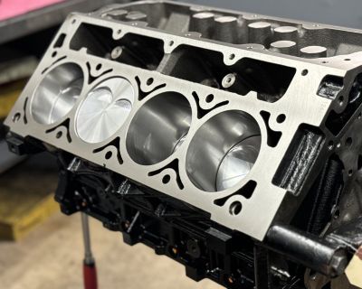370ci LS Shortblock - Callies Rods, Diamond Pistons