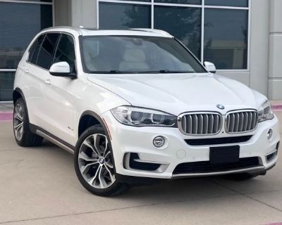 Mileage: 104,258. Year: 2017. Make: BMW. Model: X5. Trim: xDrive35i Sport Utility 4D. Automatic, 8-Spd Steptronic w/Adaptive Control, Sport & Manual Modes transmission. Exterior: White. Interior: AWD, Dynamic Stability Control, Bluetooth Wireless, Fog Lights, Alloy Wheels, F&R Head Curtain Air Bags, Air Conditioning, Side Air Bags, BMW Assist, ABS (4-Wheel), Servotronic Steering, Dual Air Bags,...