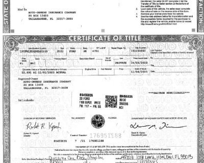 VIN: 1FTFW1E5XPKD60295. 55,491 miles. Air Conditioning, Alarm, Anti-Lock Brakes (ABS), Dual Front Airbags, Keyless Entry, Power Locks, Power Steering, Power Windows, Side Airbags, Tilt Wheel,