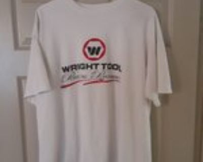 WRIGHT TOOLS t-shirt. Extra Large