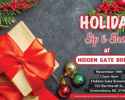 Holiday Sip & Shop at Hidden Gate Brewing