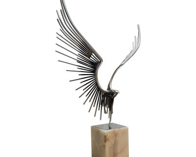 1970s Curtis Jere Artisan House "Bird in Flight" Sculpture