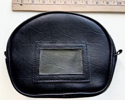 Black Travel / School  Zippered Pouch