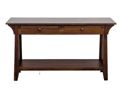 Ethan Allen Mission Style Console Table