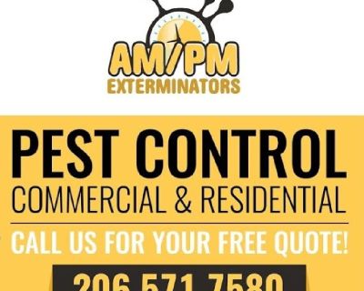 Ampm commercial pest control will stop Ants, Sugar ants, Carpenter ants, Termites, Little black ants, Mice, Rats, rodents, Cockroaches from infesting food preparation areas, garbage areas and other areas where they might come in contact with customers or customer areas. Pest control methods, you are assured of the most effective pest control program with the least possible hazard to Buildings, ...