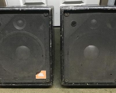 Reduced! Pair Of Vintage JBL 4602A Wedge Monitors