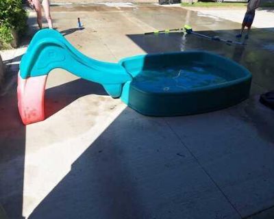 Very hard to find 2 hard sided kiddie pool. I found a couple online for price com