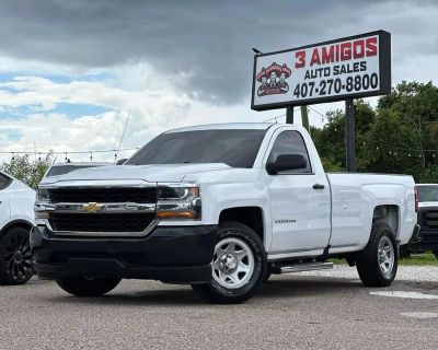 2018 Chevrolet Silverado 1500 Regular Cab Work Truck Pickup 2D 8 ft