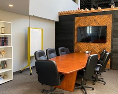 Semi-private Meeting Space for 9 at Head Office Ottawa