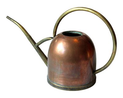 1960s Copper and Brass Watering Can, Ideal for Orchids and Cactus, Vintage, Complete Usuable
