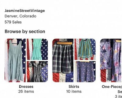 MASSIVE VINTAGE CLOTHING GARAGE SALE SHOP LIQUIDATION!