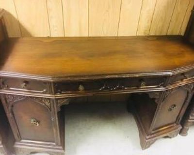 Antiques furniture, glassware, collectibles