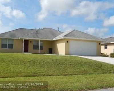 Nw Turton Ter, Port Saint Lucie, Home For Rent