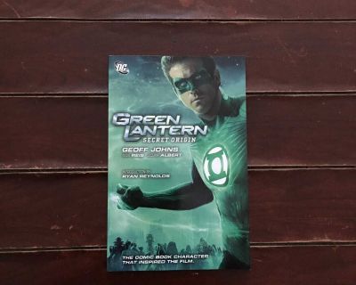 Green Lantern: Secret Origin Movie Novel Comic Book