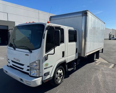 2018 Isuzu Isuzu NPR heavy duty Crew Cab - 16' Box Truck - Diesel