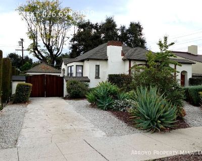 3216 Brandon St. Welcome to this charming home located in the heart of Pasadena. It boasts two bedrooms and a full bathroom in the main house as well as an office with a full bath off the garage. Offering ample space for comfortable living, the home is adorned with a decorative fireplace, original tile, and original Art Deco touches, adding a unique charm and character to the home. The house al...