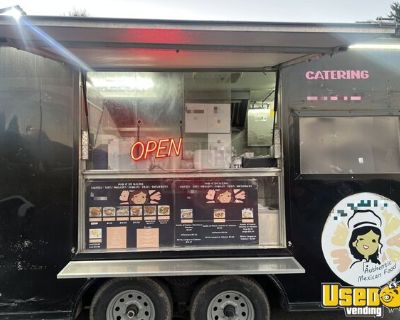 NEW 2023 8X12 ENCLOSED CUSTOM CONCESSION MOBILE KITCHEN FOOD VENDING TRAILER